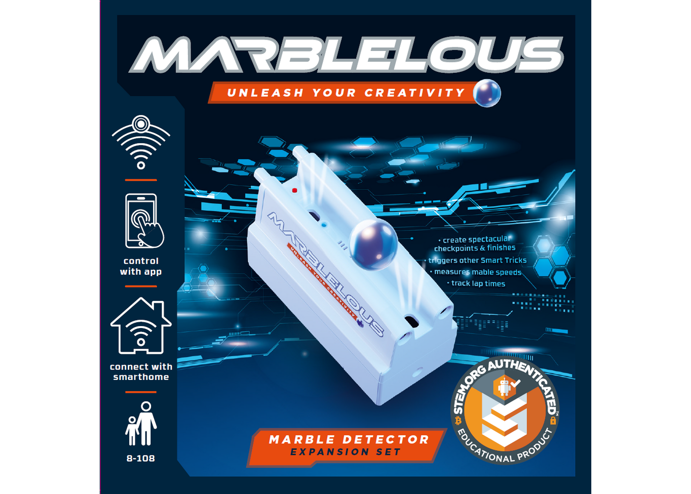 Marblelous Marmordetektor für Marblelous Murmelbahn