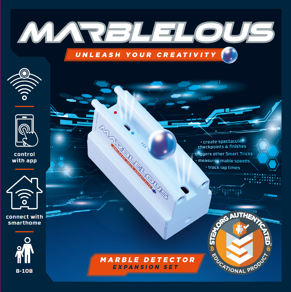 Marblelous Marmordetektor für Marblelous Murmelbahn