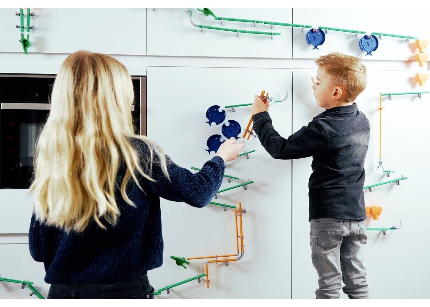 Marblelous Marblelous Murmelbahn Starter Set 500-teilig