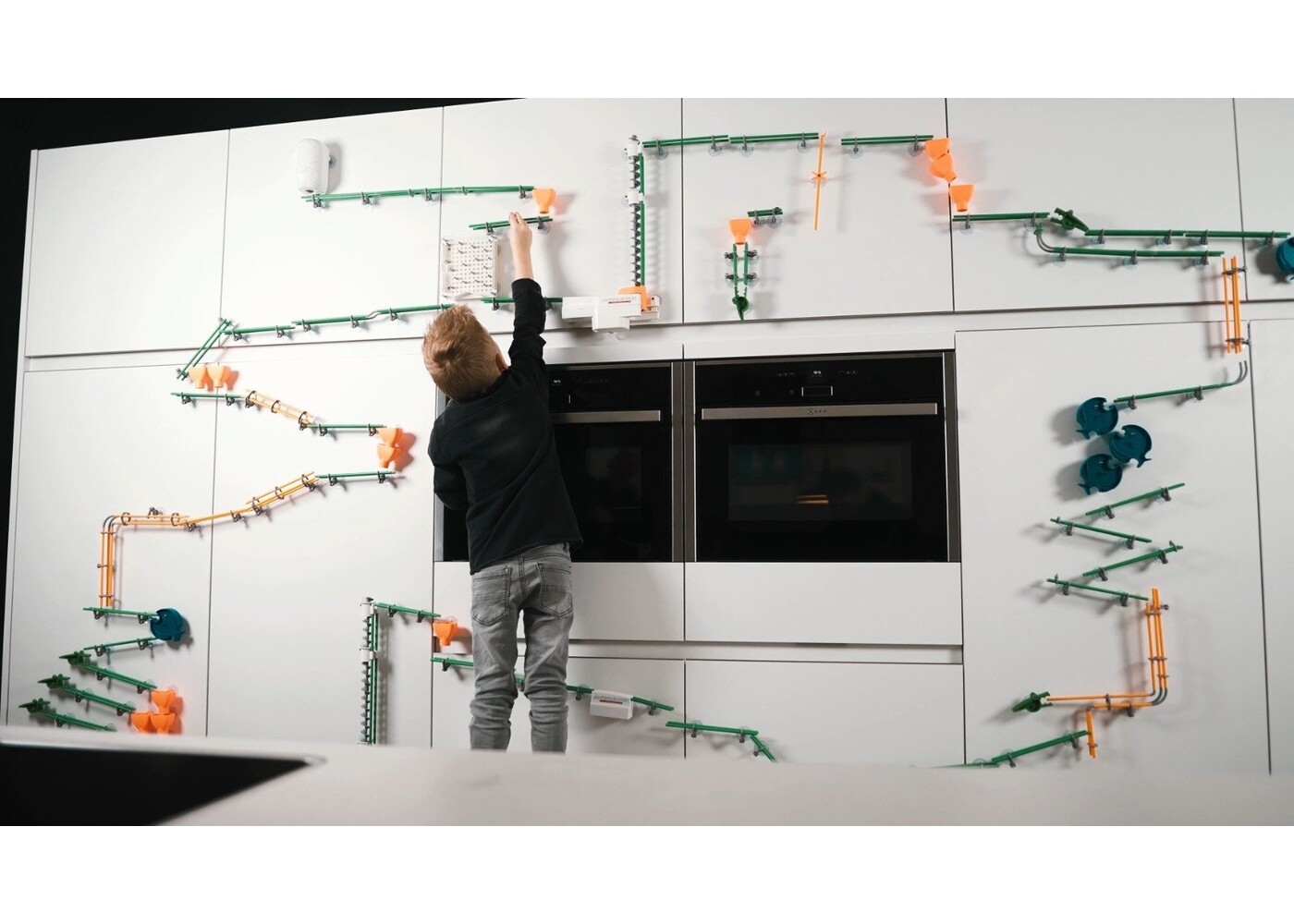 Marblelous Marblelous Murmelbahn Starter Set 500-teilig