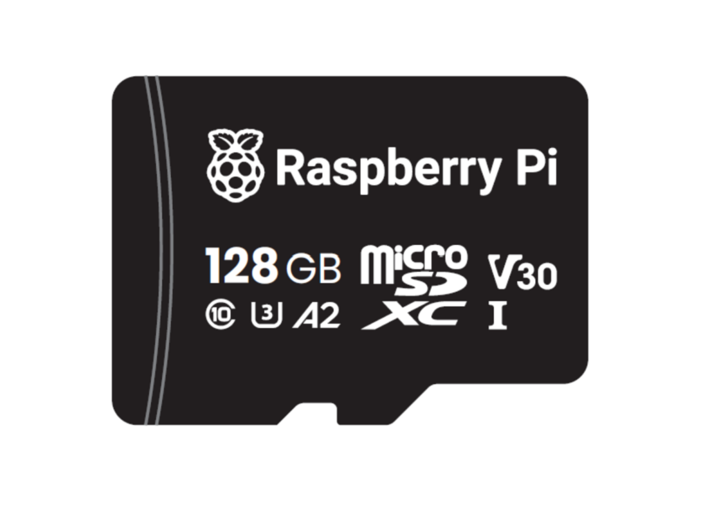 Raspberry Pi Raspberry Pi 128GB Micro SD-Karte – A2 – Inklusive OS & Adapter
