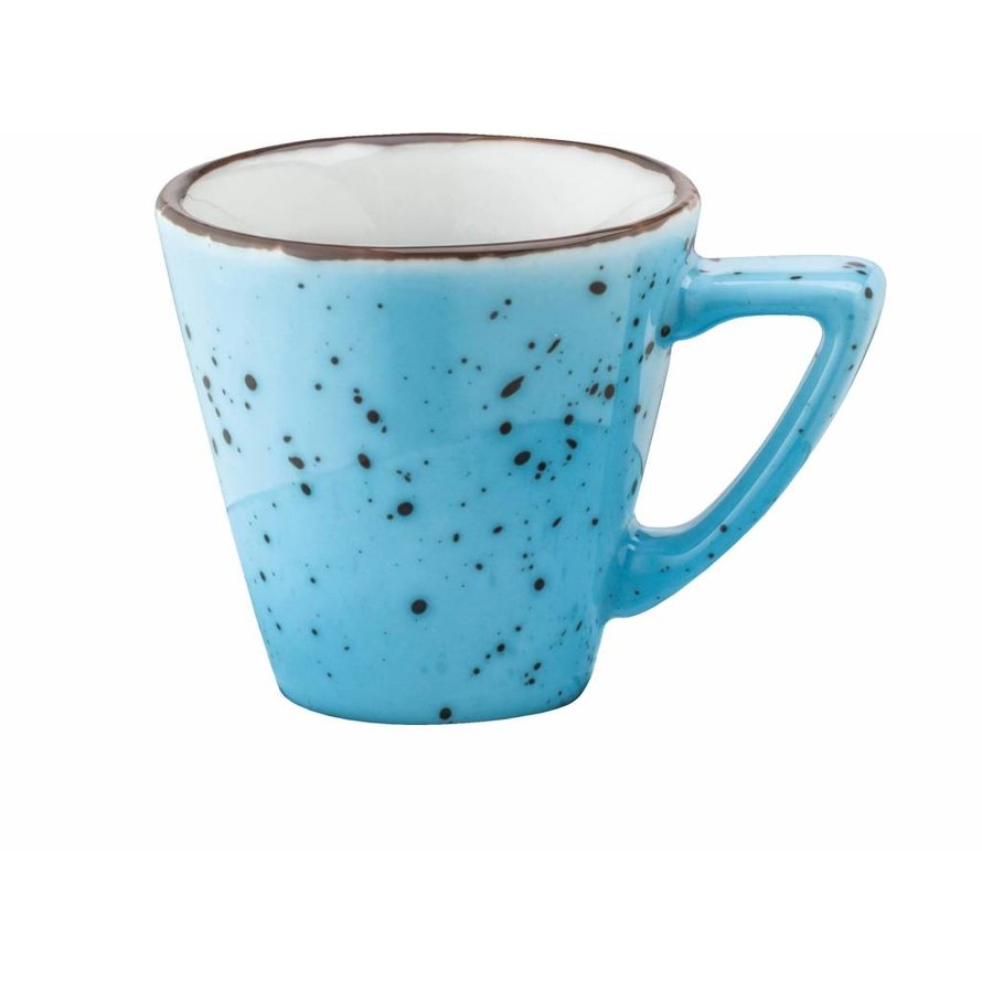 Porzellanserie "Granja" aqua Tasse obere Espresso