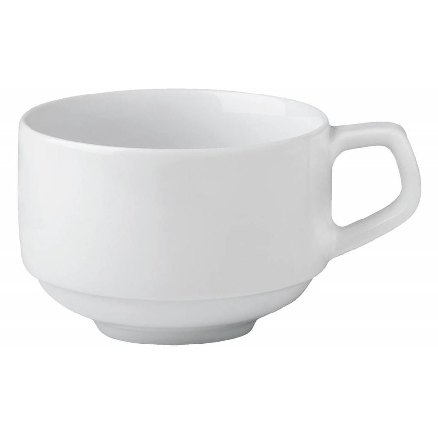 Hotelporzellan "Rotondo" Tasse stapelbar Espresso obere