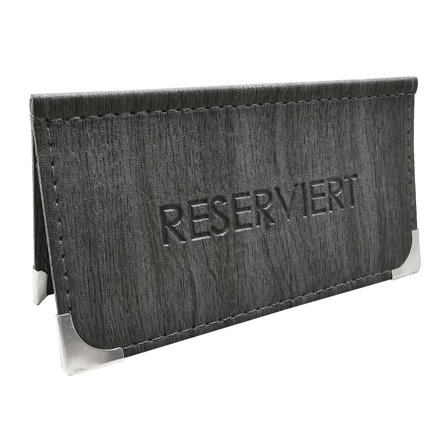 Reserviert Aufsteller "Madera" anthrazit