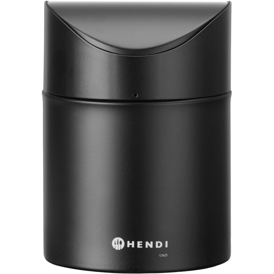 Tischabfallbehälter schwarz