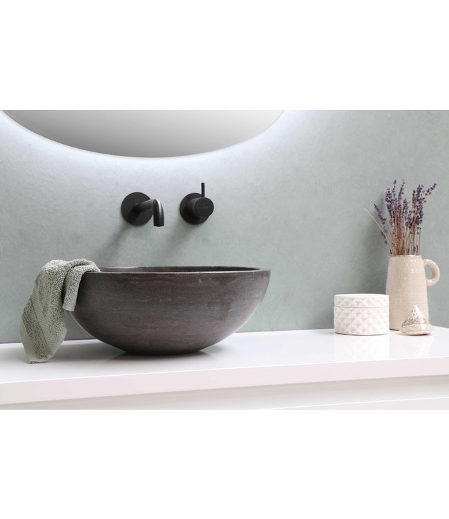 Proline badmeubel 2 A-symmetrische lades 60 cm. met afdektablet