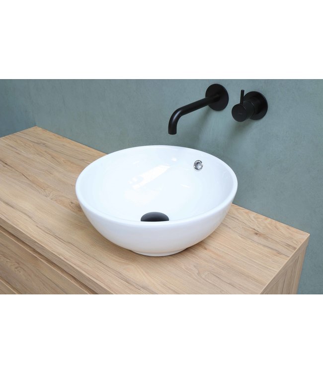 Proline badmeubel 2 A-symmetrische lades 80 cm. met afdektablet