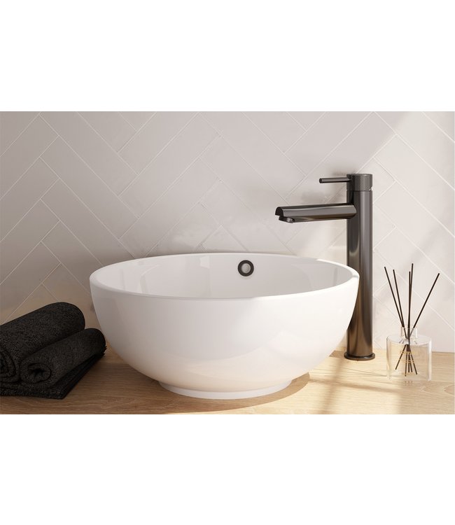 Brauer Carving hoge opbouw mengkraan Model A