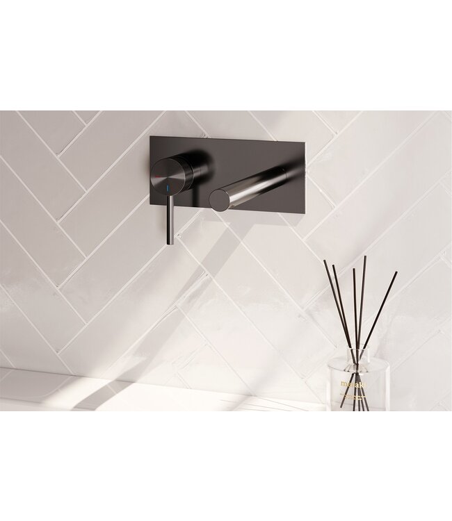 Brauer Carving inbouw rechte uitloop met plaat Model A1 en A2