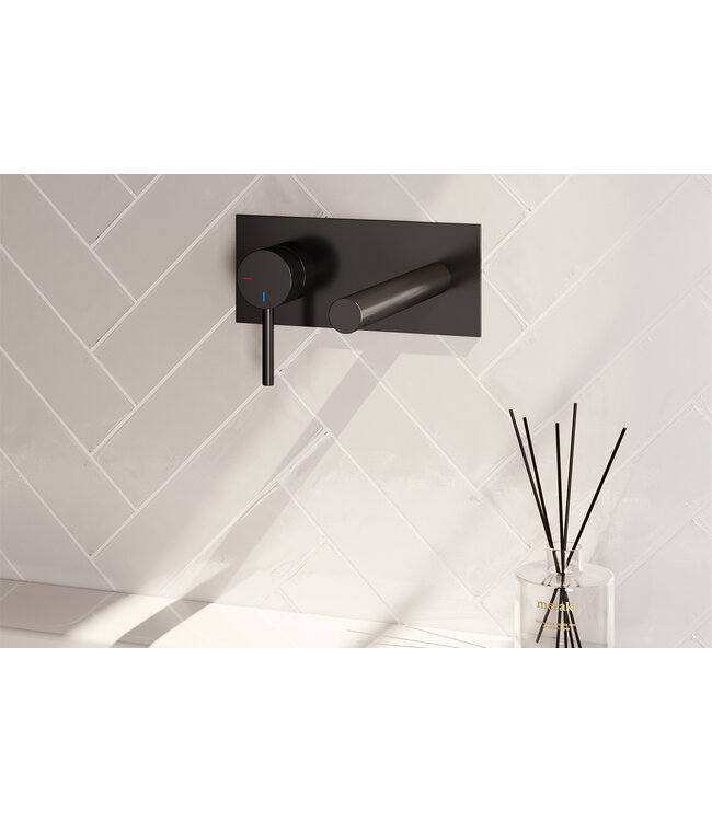 Brauer Carving inbouw rechte uitloop met plaat Model A1 en A2