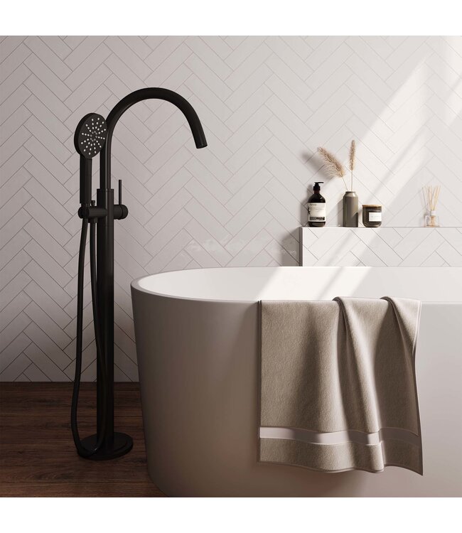 Vrijstaande badmengkraan  Brauer Carving set 2