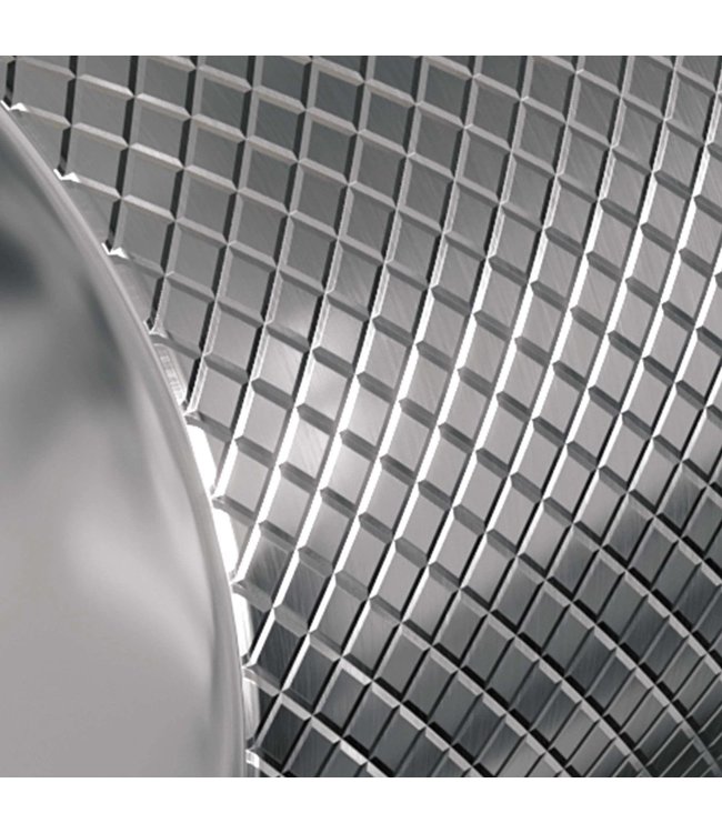 Brauer Carving set 33 thermostatische inbouw regendoucheset met 20 cm. hoofddouche, gebogen uitloop en 3 standen handdouche