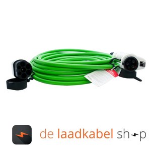 Ratio laadkabels Type 1 - Type 2 Laadkabel 16A 1 fase 8 meter