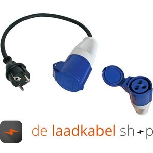 Ratio laadkabels Verloopsnoer Schuko naar CEE 3-pol