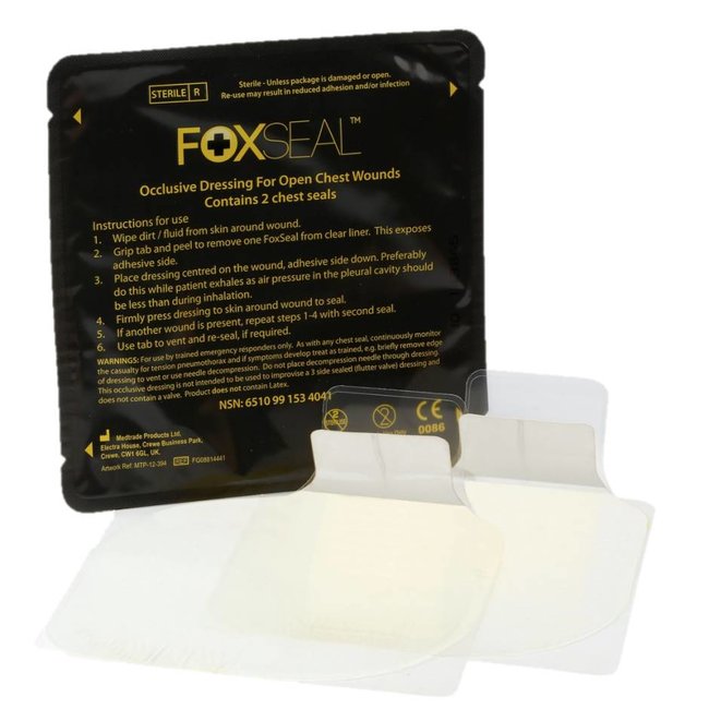 Medtrade Celox FOXseal Chest Seal (2/pk)