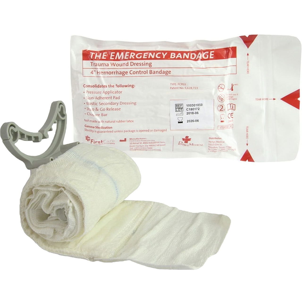 6 Israeli Bandage Emergency Bandage Compression Trauma Dressing Medical  Sterile