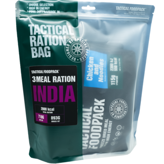 Tactical FoodPack TFP 3 Meal ration India 710g