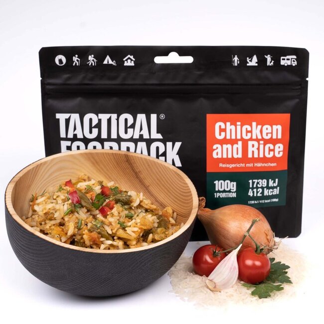 Tactical FoodPack TFP Chicken and Rice 100g