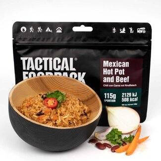 Tactical FoodPack TFP Mexican Hot Pot and Beef 115g