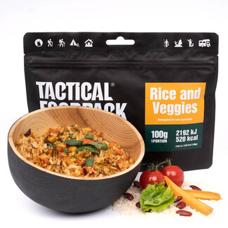 Tactical FoodPack TFP Rice and Veggies 100g