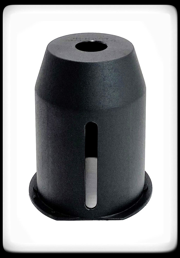 Zwarte houder voor polish dispenser 0,75 L