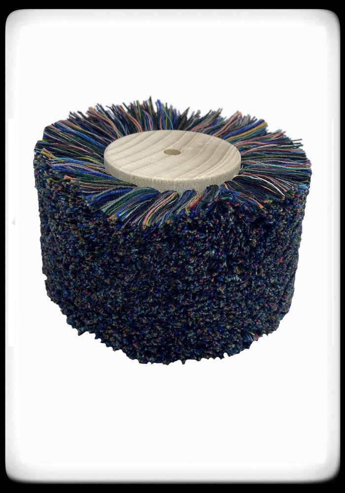 Polijstborstel DONKER groot