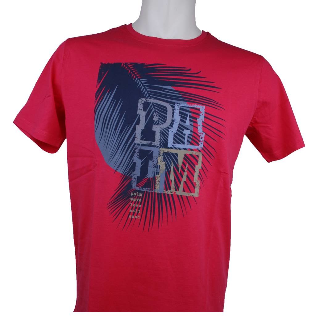 MarVelis MarVelis T-shirt rood met print