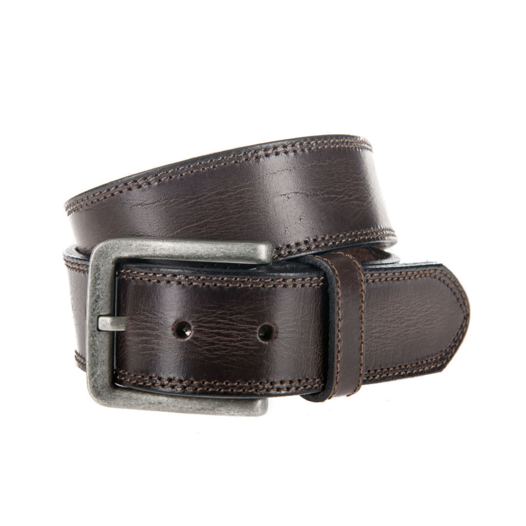 Eagle Eagle bruin leren jeans riem