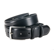 Eagle Eagle zwart leren duo-tone riem