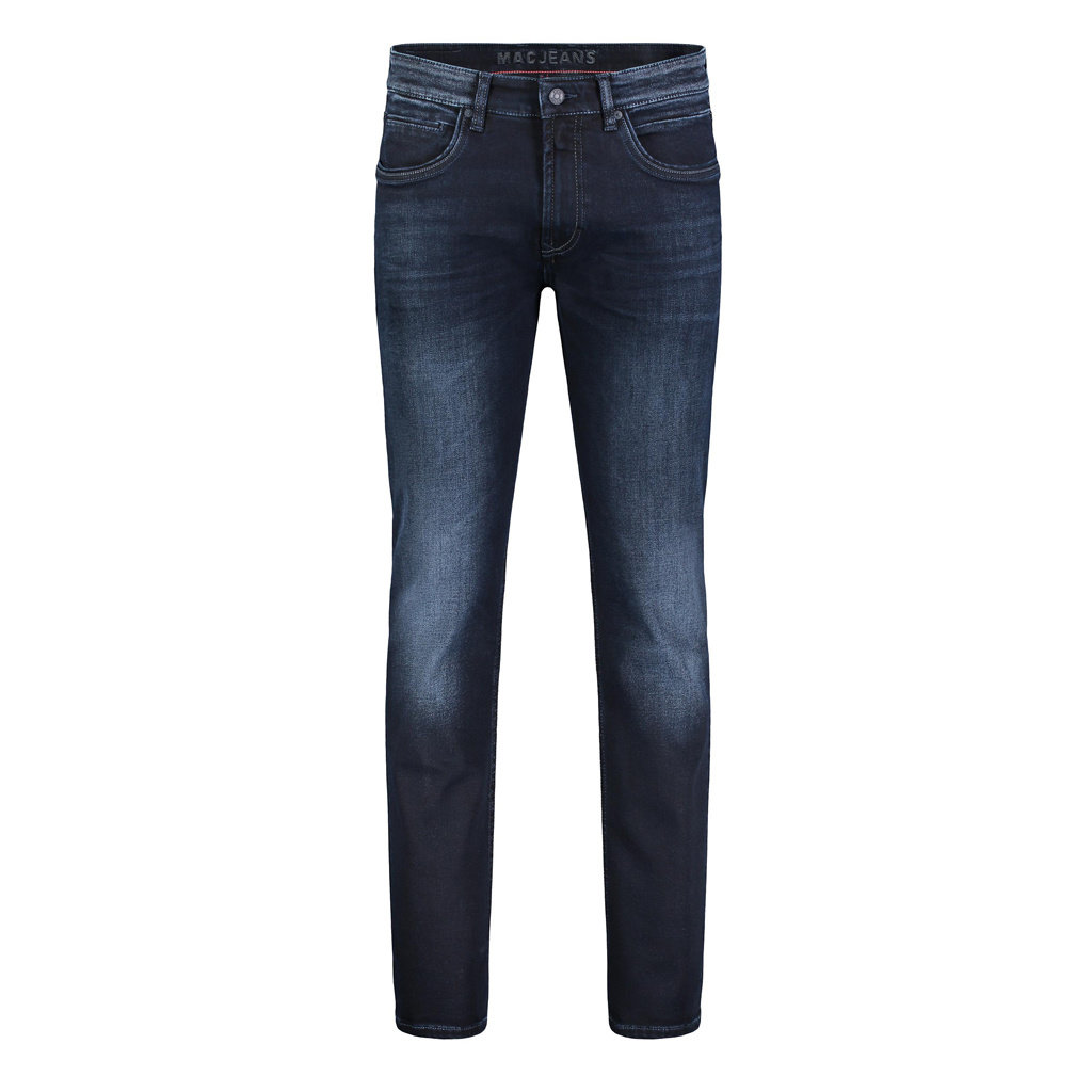 MAC Jeans MAC Arne Pipe Driver's Jeans, Blue Black 3D Authentic Wash