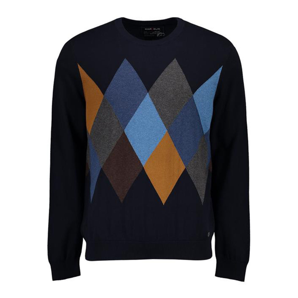 MarVelis MarVelis pullover met fraaie kleuren mix