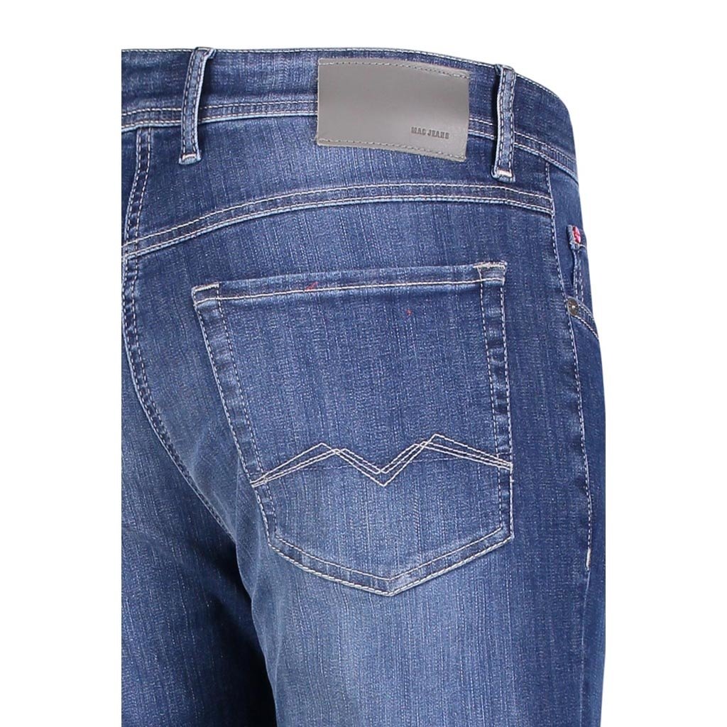 MAC Jeans MAC Ultimate Driver Jeans Macflexx, Deep Blue Vintage Wash