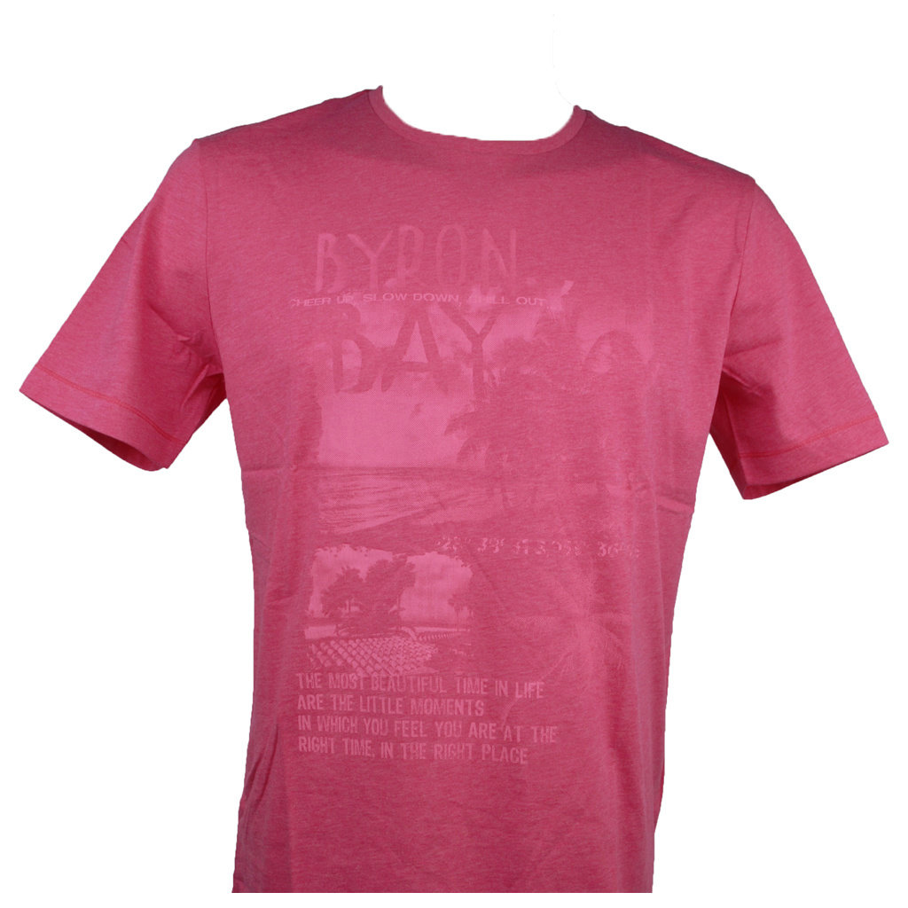 MarVelis MarVelis T-shirt pink met print