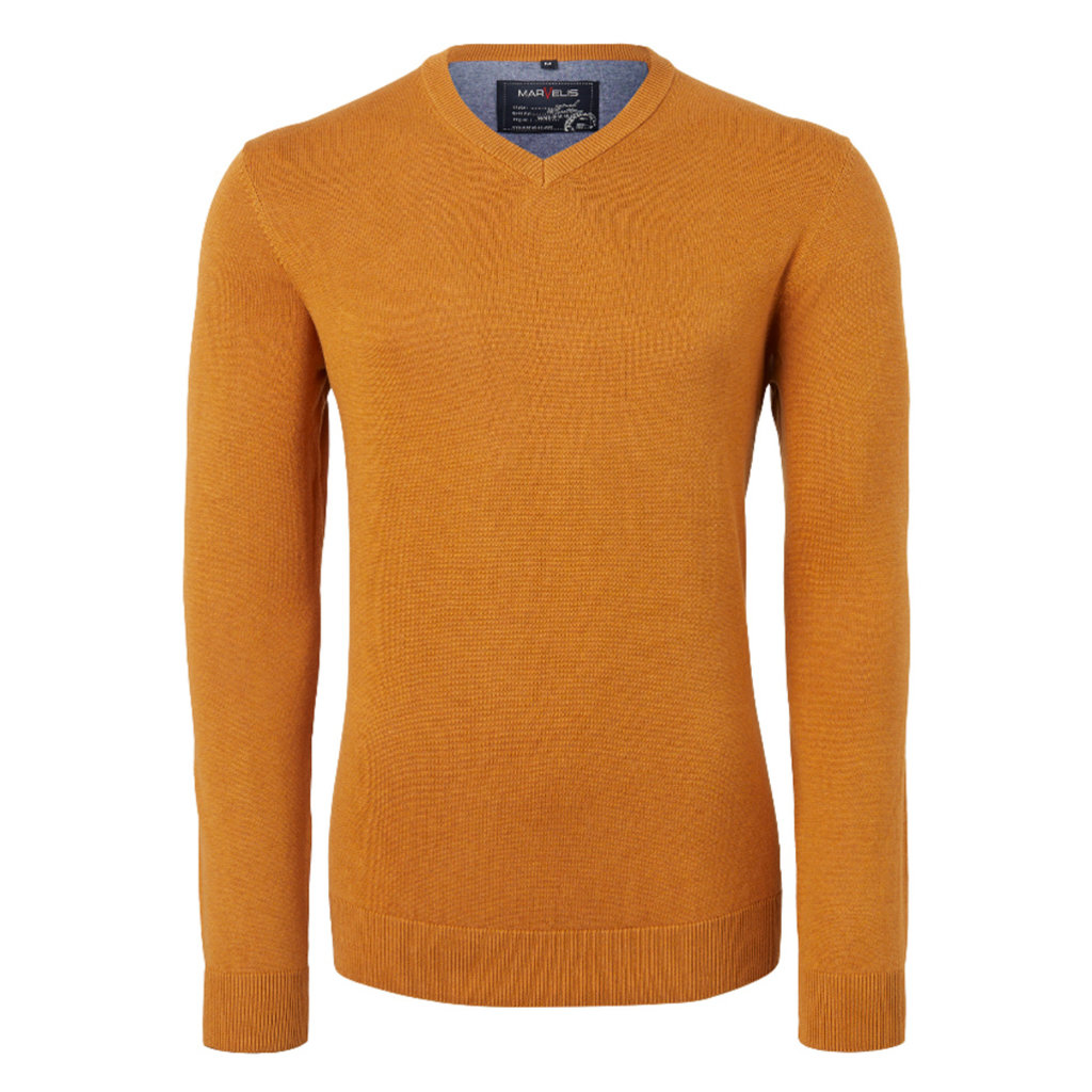 MarVelis MarVelis pullover okergeel