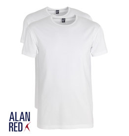 AlanRed AlanRed Ottawa stretch 2-pack O-neck body fit white