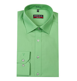 MarVelis MarVelis overhemd groen Body Fit, New York Kent kraag