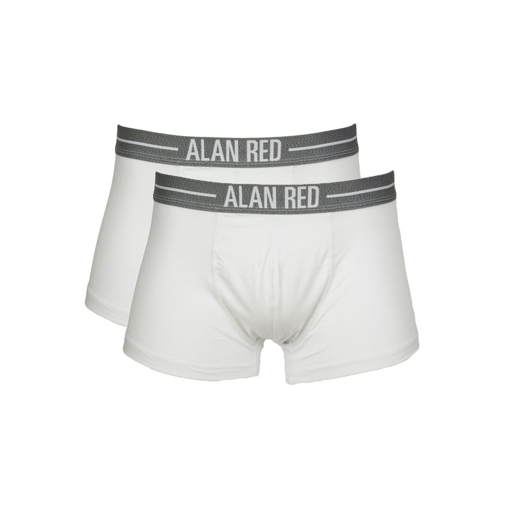 AlanRed AlanRed Lasting boxer stretch 2-pack white