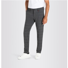 MAC Jeans MAC Lennox Sport Jersey Melange, Middle Grey Check