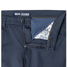 MAC Jeans MAC Arne Pipe Printed High Stretch Cotton, Nautic Blue