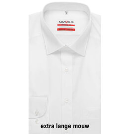 MarVelis MarVelis Modern Fit wit extra lange mouw, New Kent