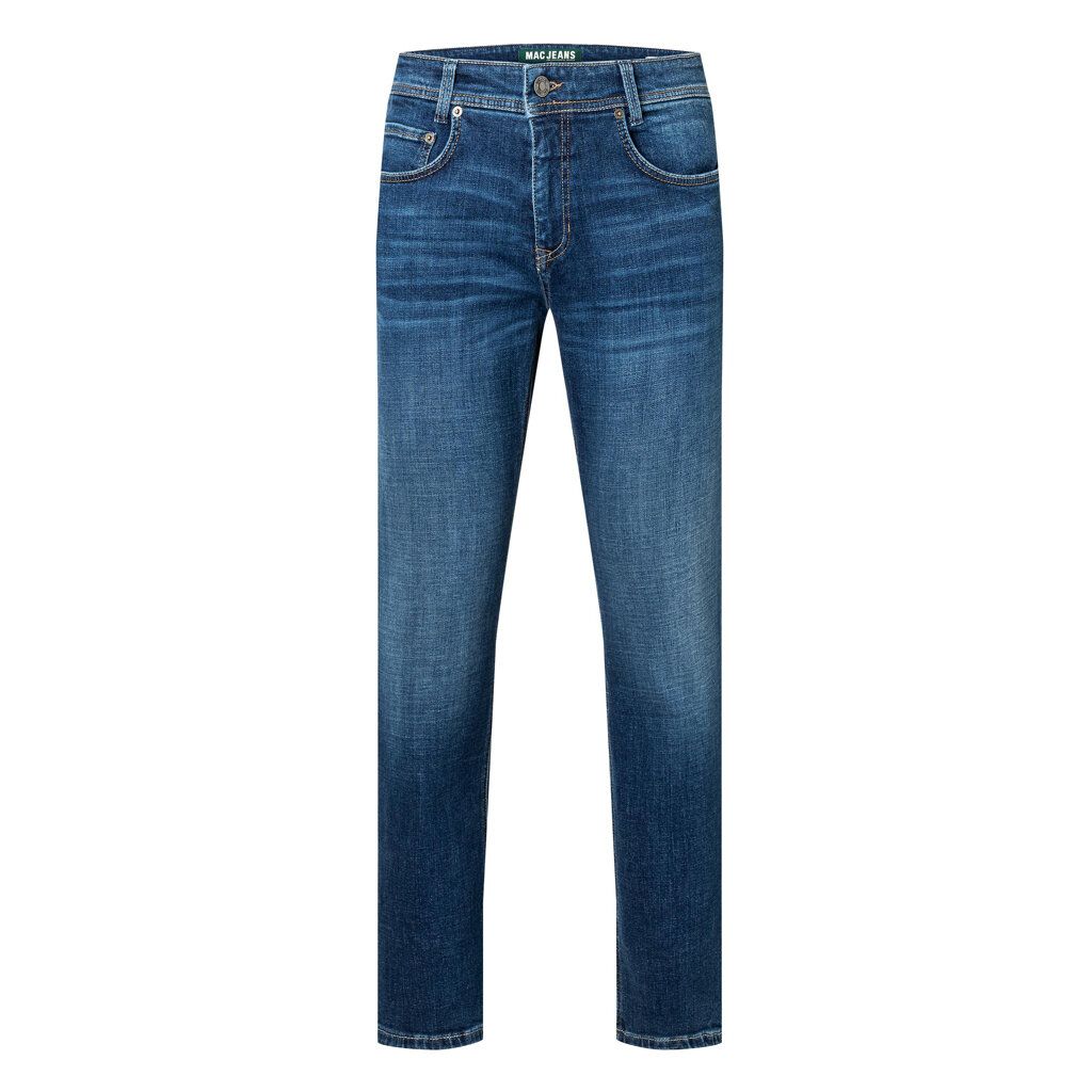 MAC Jeans MAC Arne Recycled Denim, Dark Blue Authentic 3D