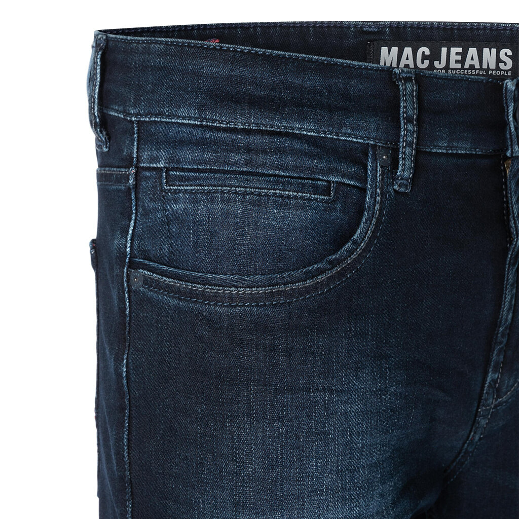 MAC Jeans MAC Arne Pipe Driver's Jeans, Blue Black 3D Authentic Wash