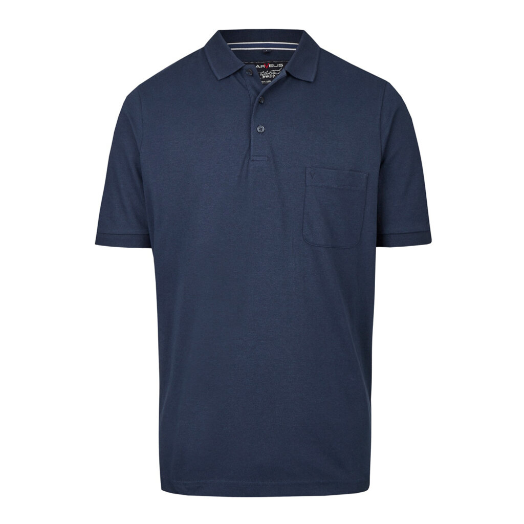 MarVelis MarVelis poloshirt quick-dry donkerblauw