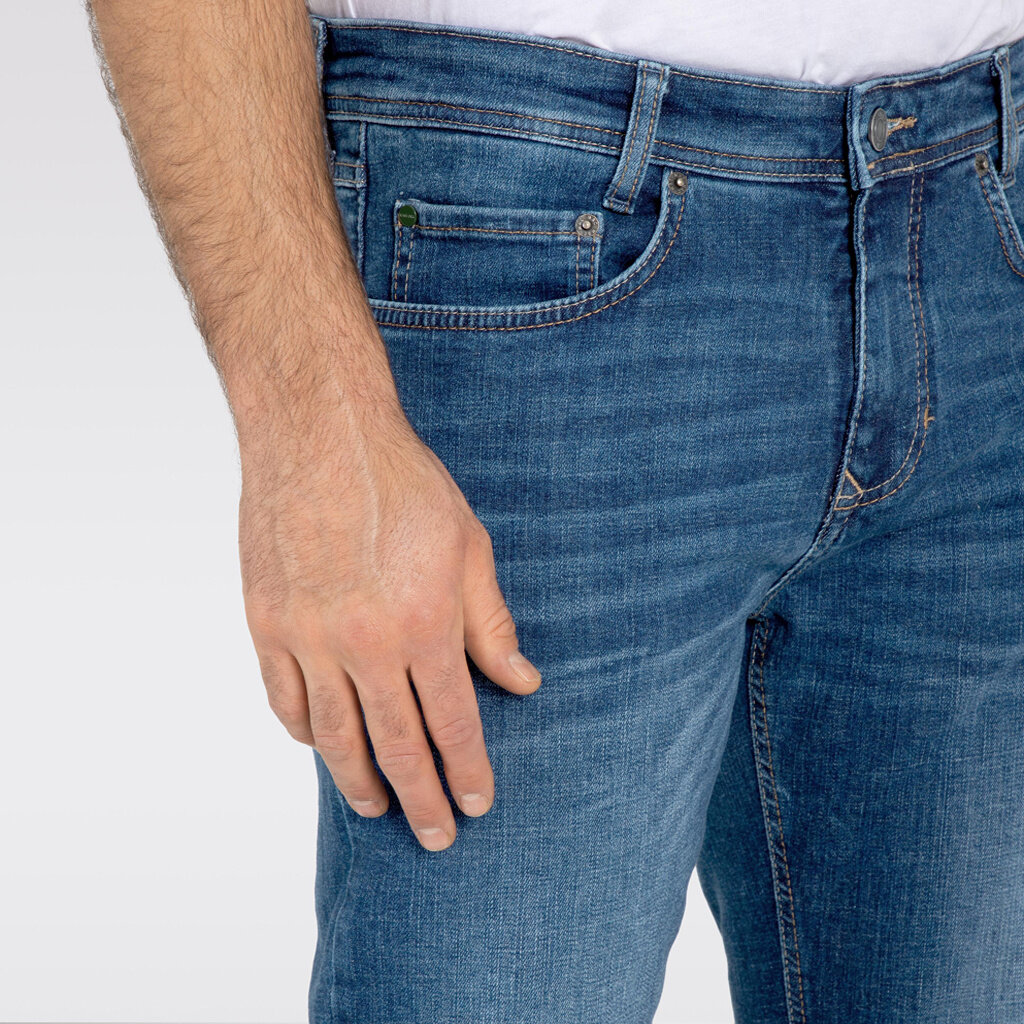 MAC Jeans MAC Arne Recycled Denim, Dark Blue Authentic 3D