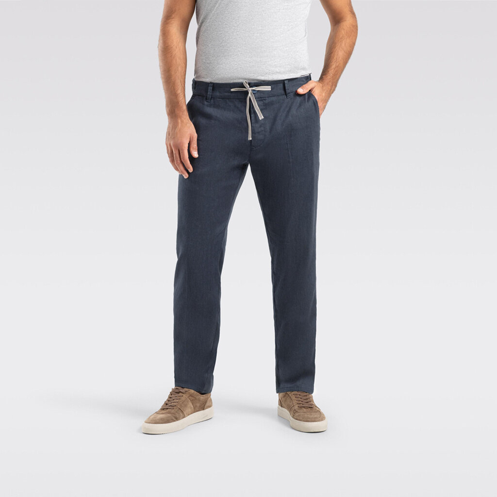 MAC Jeans MAC Lennox Sport Linen Stretch, Midnight Blue