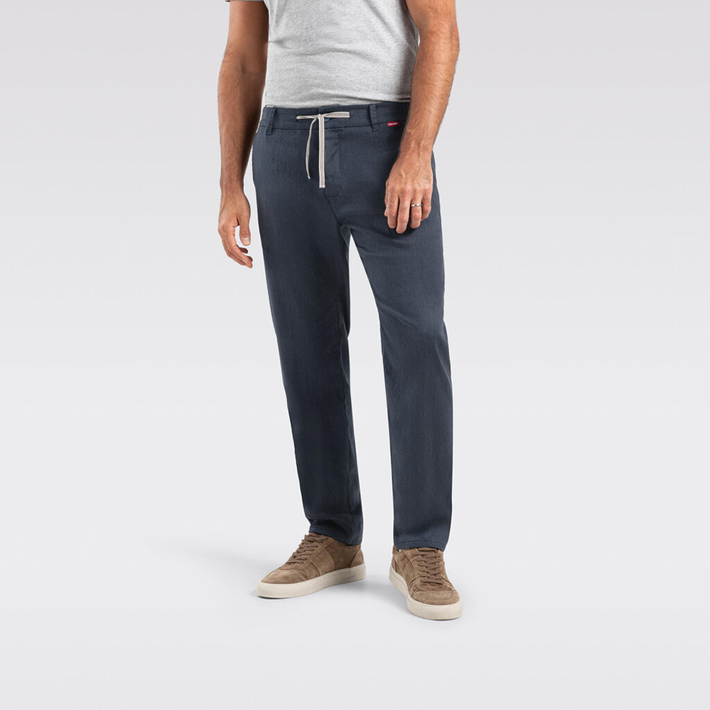 MAC Jeans MAC Lennox Sport Linen Stretch, Midnight Blue