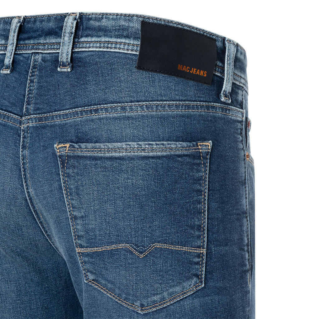 MAC Jeans MAC Stan Authentic Denim, Deep Blue Original Stone