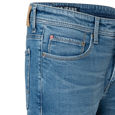MAC Jeans MAC Stan Authentic Denim, Light Blue Stonewash