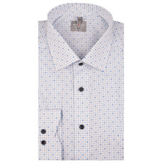 MarVelis MarVelis strijkvrij overhemd  met print Comfort Fit, New Kent kraag