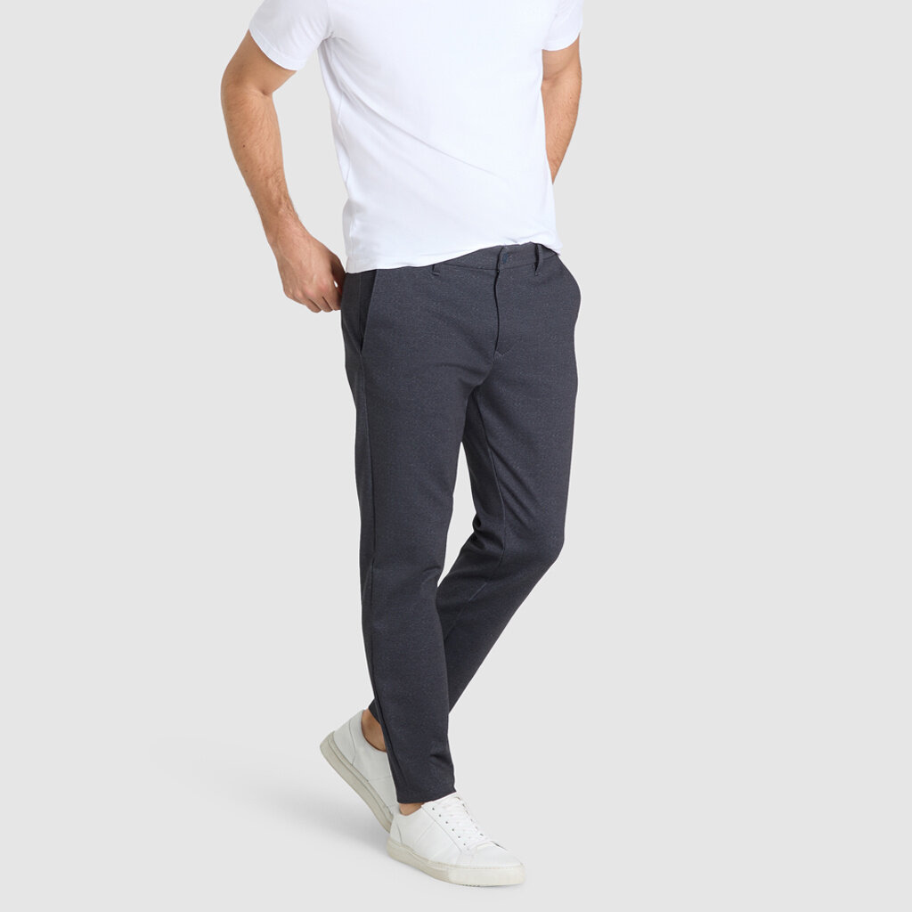 MAC Jeans MAC Griffin Printed Jersey, Dark Indigo Printed